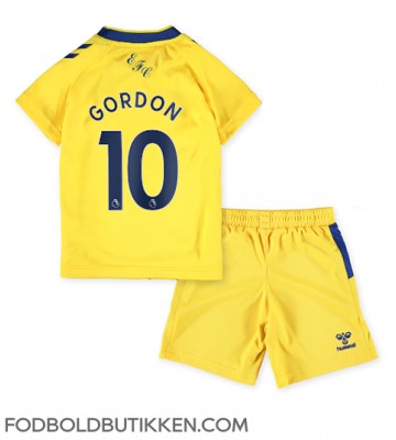 Everton Anthony Gordon #10 Tredjetrøje Børn 2022-23 Kortærmet (+ Korte bukser)